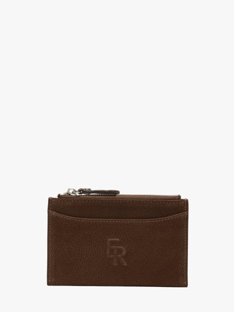 Kaarthouder Leder Etrier Bruin cavalier nubuck ECAN094M